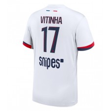 Paris Saint-Germain Vitinha #17 Bortatröja 2025-26 Korta ärmar